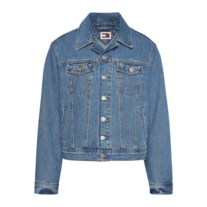Tommy Hilfiger Mom Classic Trucker Spijkerjas Dames