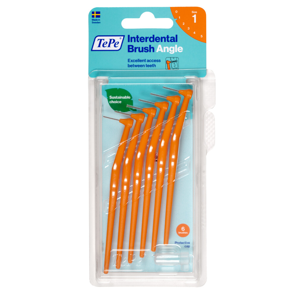 TePe Angle Interdentale Ragers 0,45 mm Oranje6 stuks
