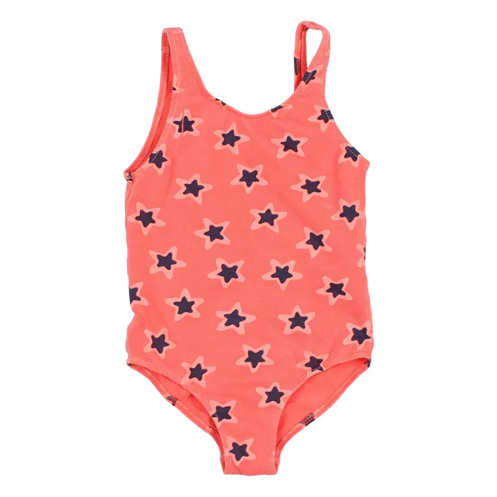Búho Maillot 1 Pièce Etoiles | Corail