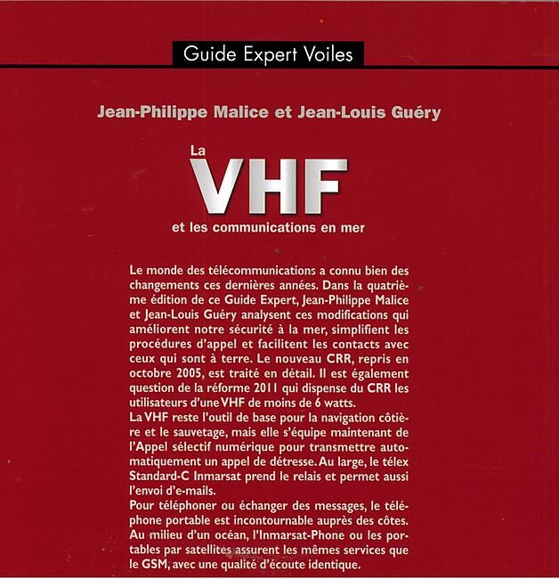 VOILES ET VOILIERS - LA VHF