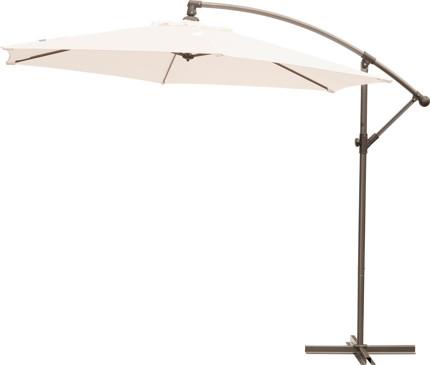 Intratuin zweefparasol Milano wit 80+UV D 300 cm