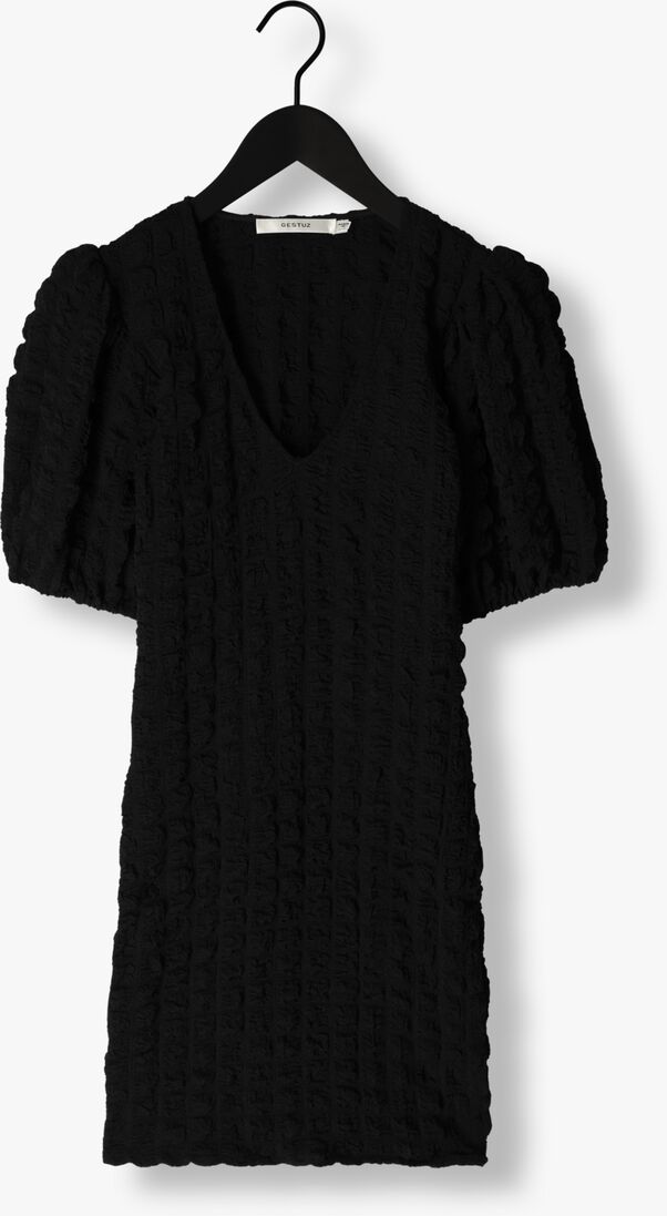 GESTUZ zwarte gestuz mini jurk allenygz ss dress