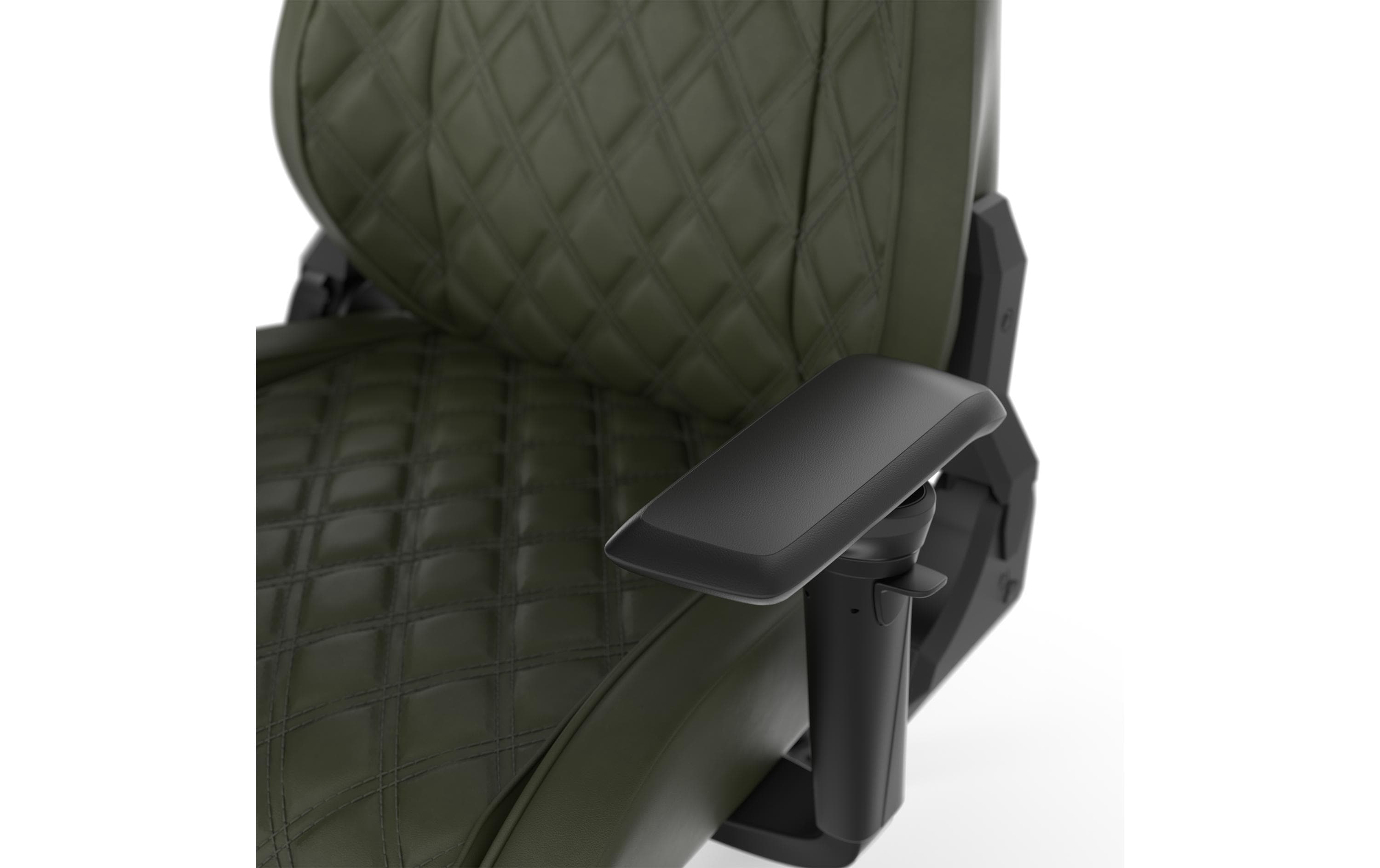 Gaming-Stuhl TC500 Luxe Sherwood<br>Ergonomischer Racing-Gaming-Stuhl mit einer Belastbarkeit von bis zu 120 kg