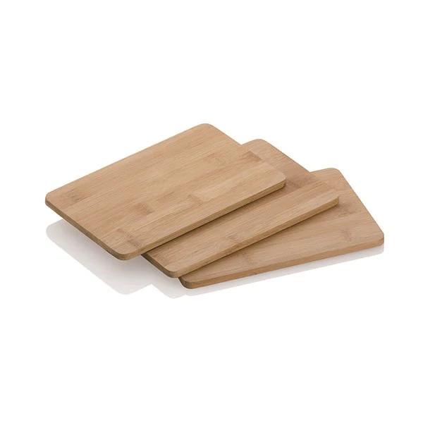 Set de 3 planches à découper en bambou Kela