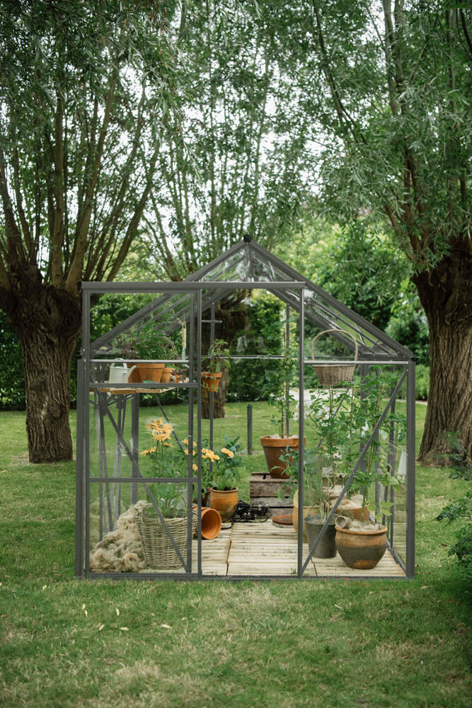 Royal Well Kate III Full Options - Tuinkas - Groen - 217x192x314 cm - Veiligheidsglas
