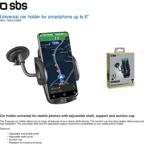 SBS-forrude mobil holder