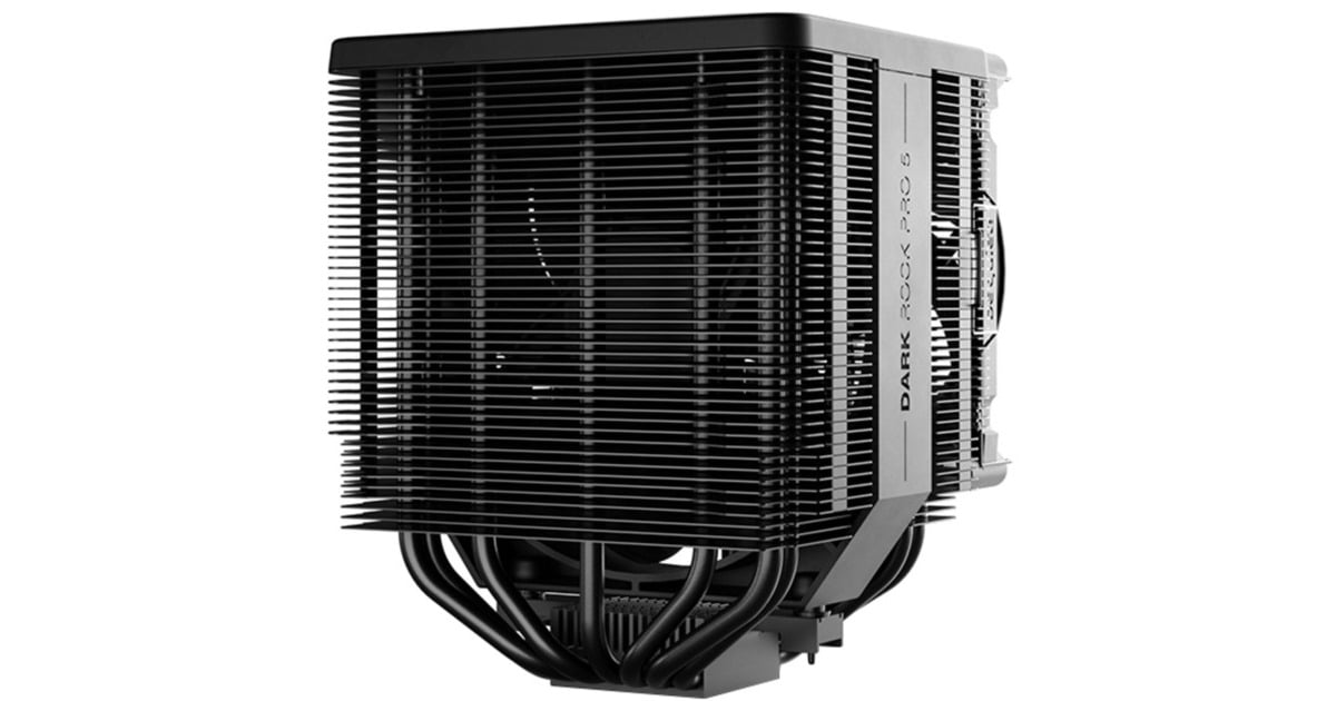 be quiet!Dark Rock Pro 5 CPU-koeler  (Zwart, 4-pins PWM fan-connector)