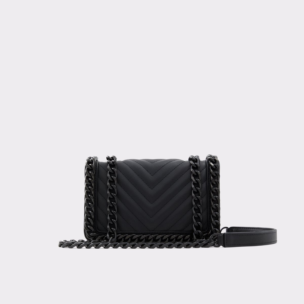Minigreenwald Black Synthetic Smooth Women Crossbody Bags