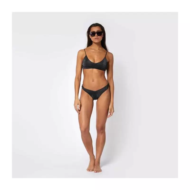 Bikini bottom MYSTIC Bruna Black / Glitter
