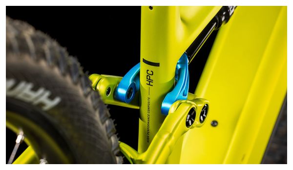 VTT Électrique Tout-Suspendu Cube Stereo Hybrid One44 HPC Race 800 Shimano Deore XT 12V 800 Wh 27.5'' Vert Flash Lime 2025