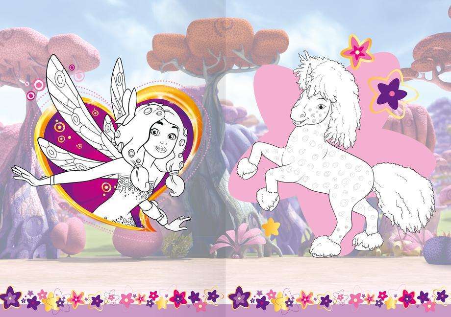 Mia and me: Mein magisches Malbuch - ab 5 Jahren - Elfen und Einhörner zum Ausmalen