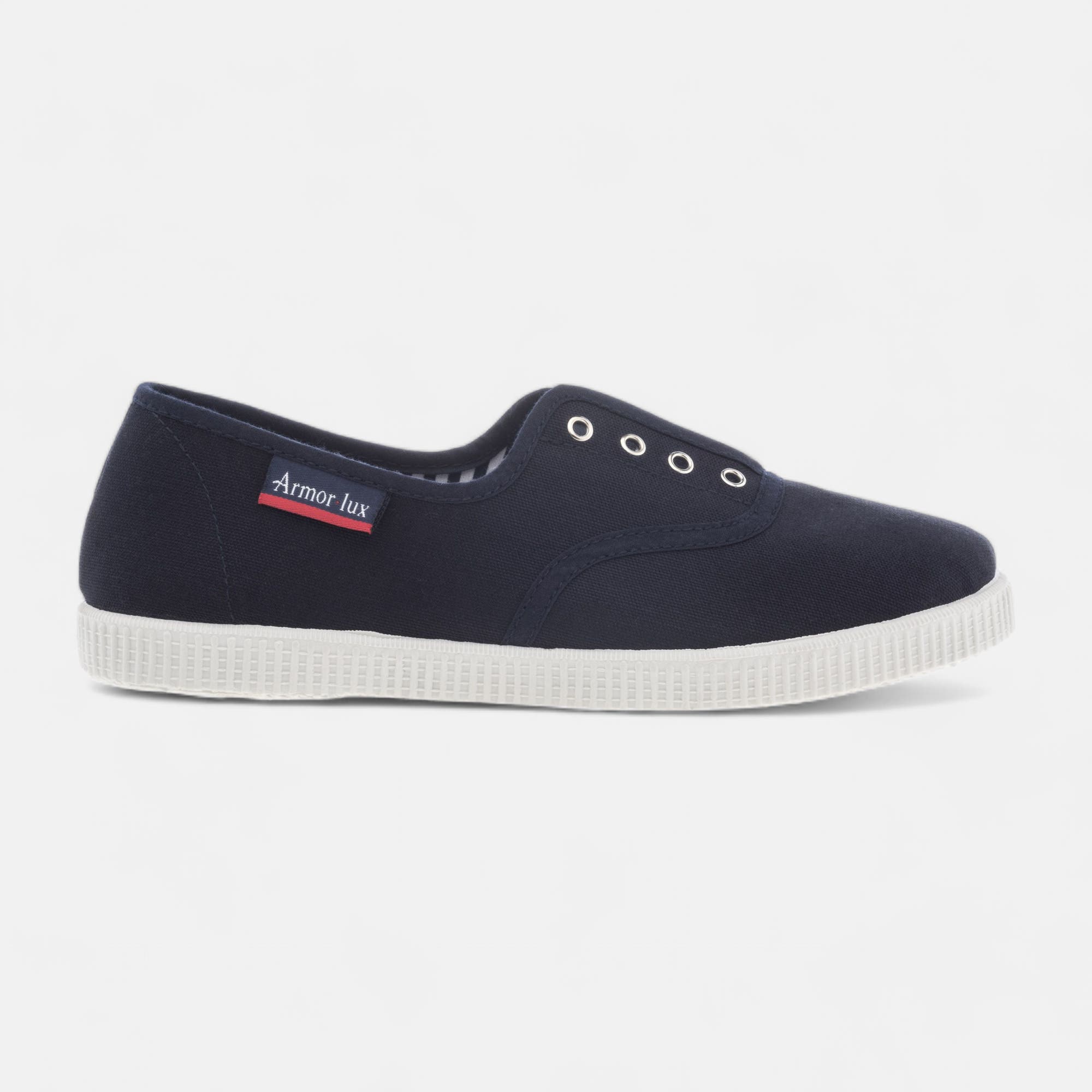 Baskets en toile Femme bleu marine