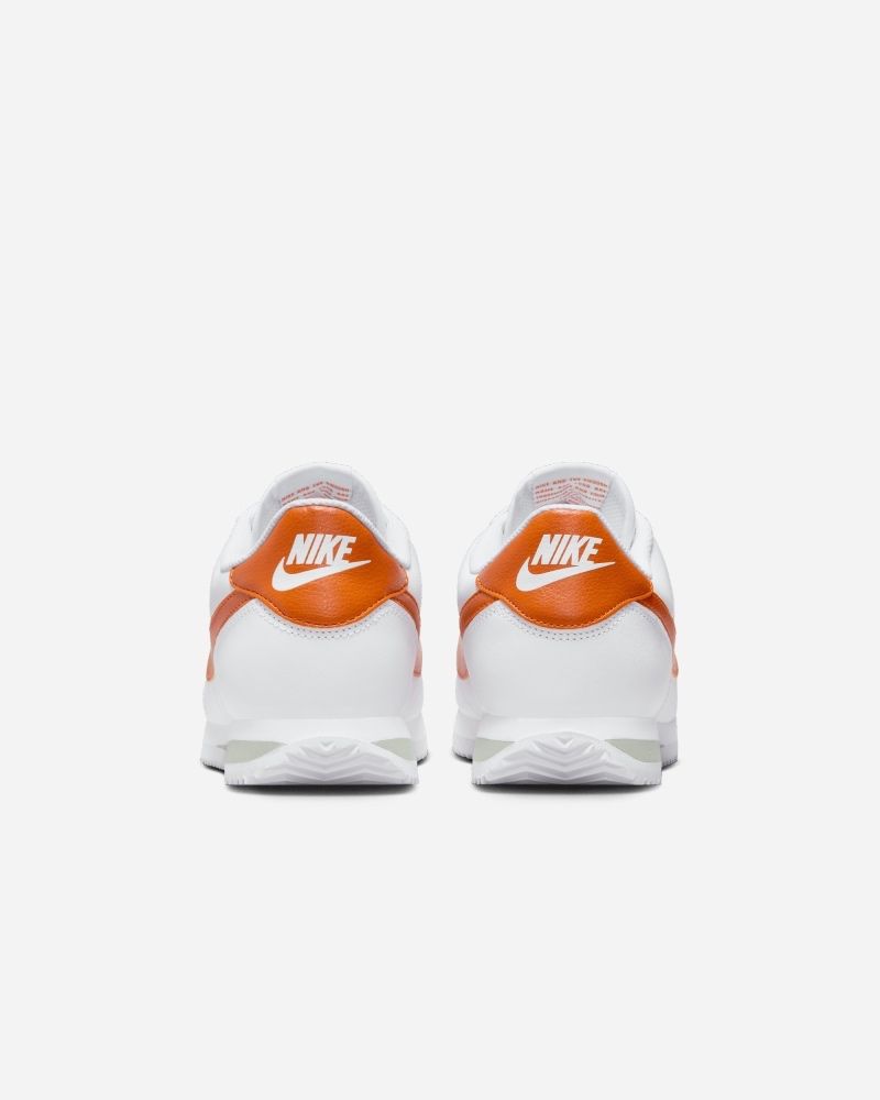Chaussures Nike Cortez Blanc & Orange pour homme