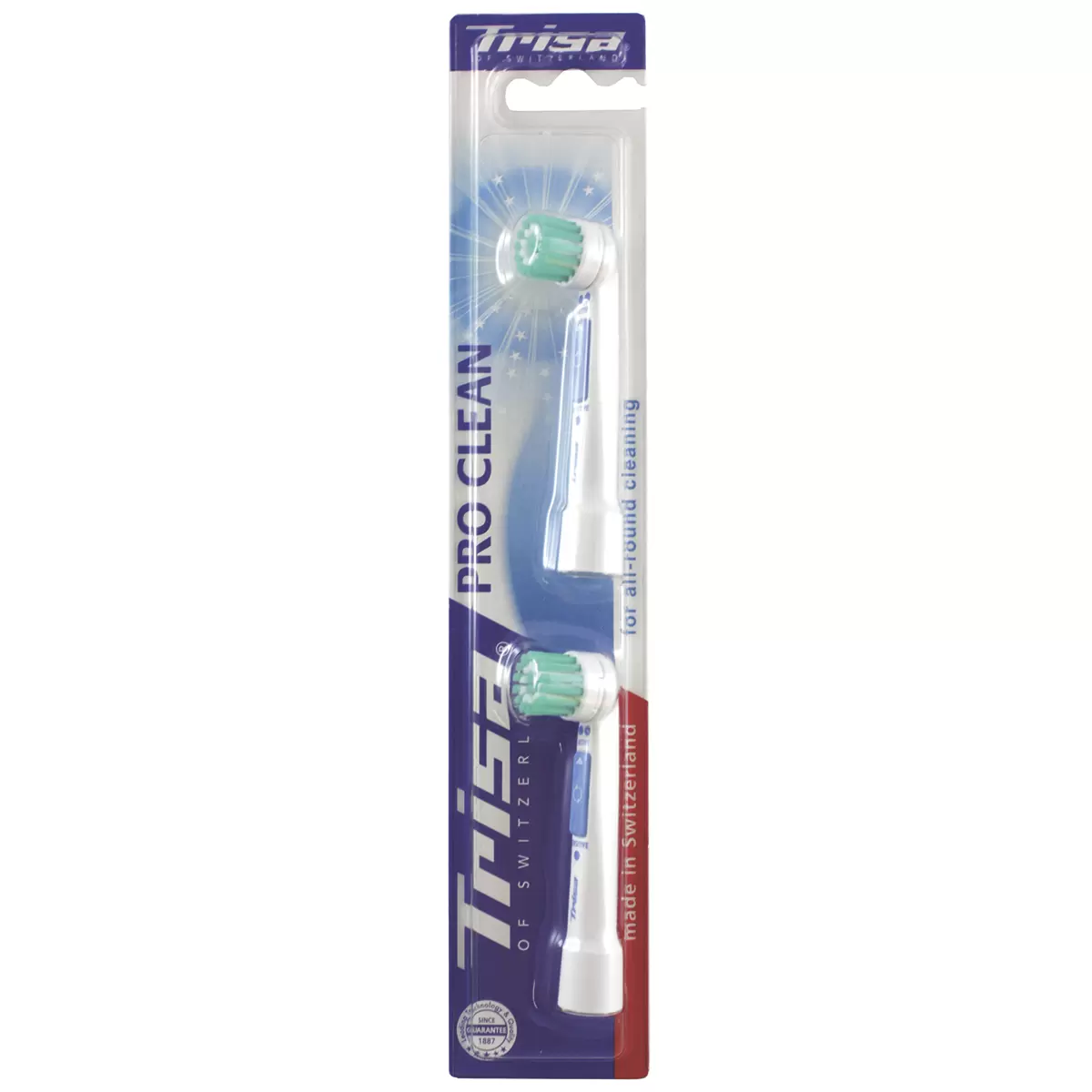 Ersatzbürsten Pro Clean türkis,weiss