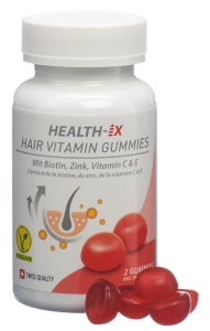 HEALTH-IX Hair Vitamin Gummies vegan, 48 Stück