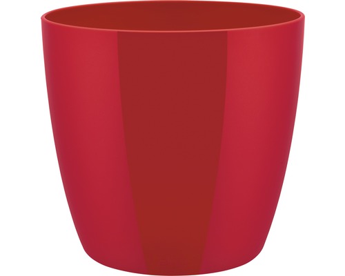 elho Brussels Diamond plantenbak, kunststof, Ø 25 cm, H 23 cm, rood