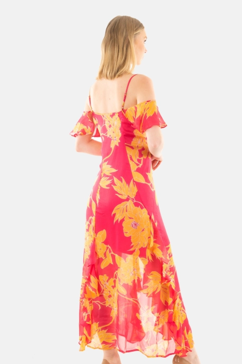 Robe guess jeans meadows p6bj mid-century rose pri