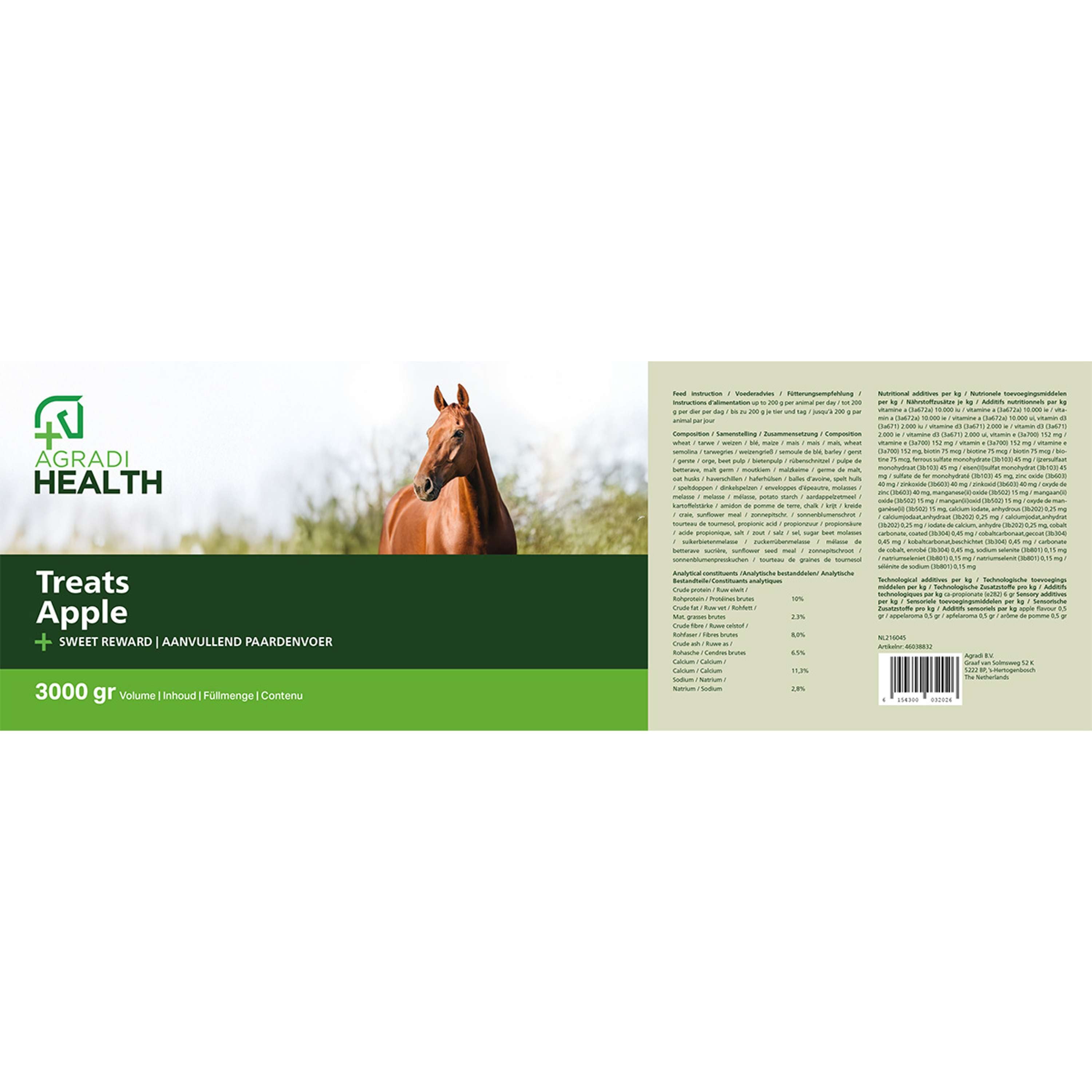 Agradi Health Beloningsbrok Appel