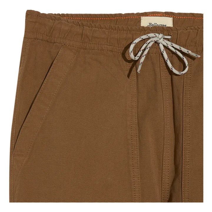 Bellerose Pantalon Droit Velours Poches Painter | Camel