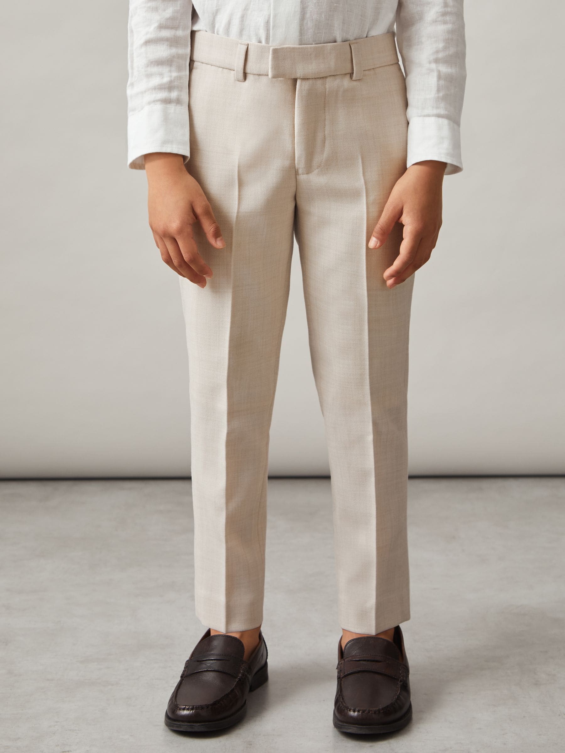 Reiss Belmont slim-fit broek met wol