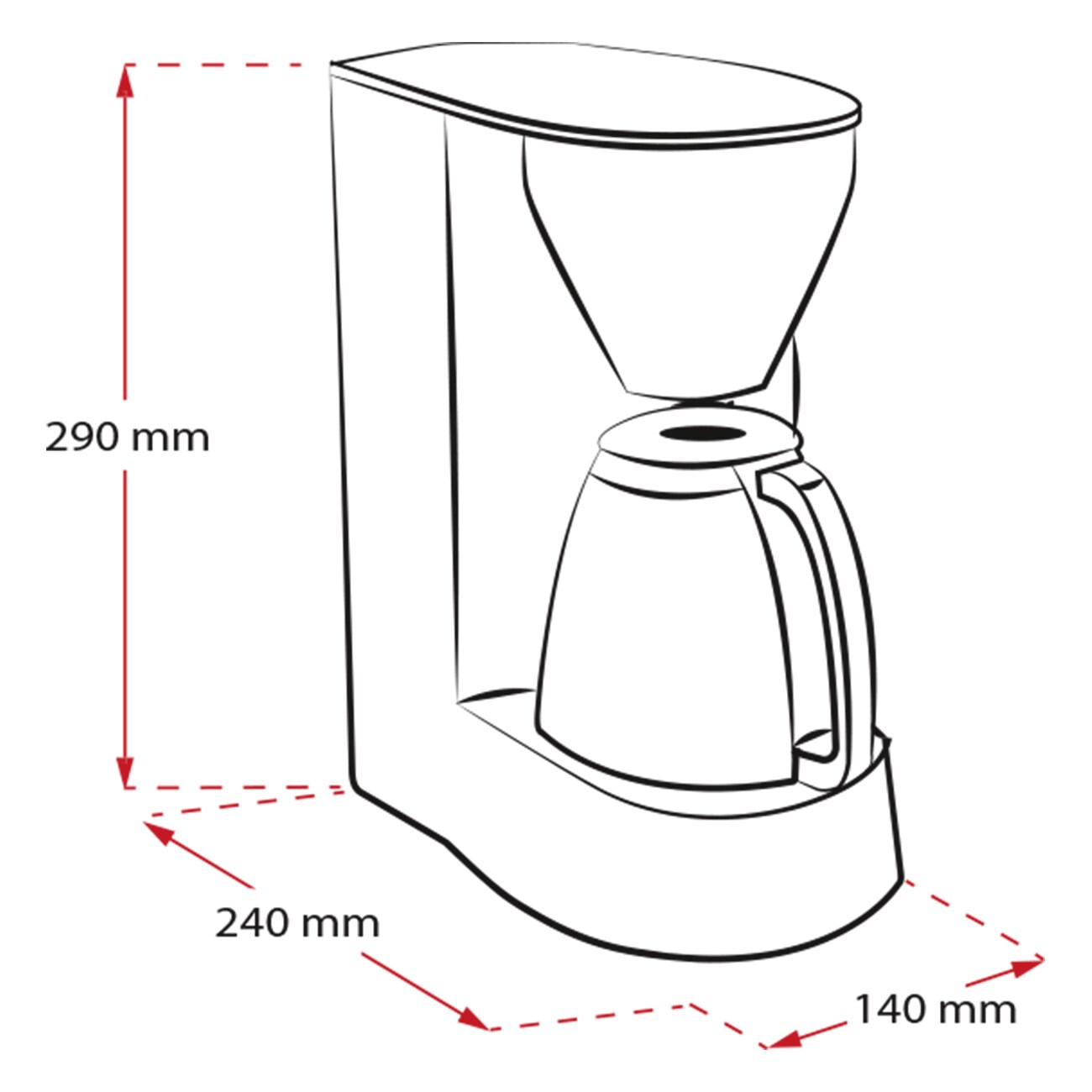 Melitta Single 5 M 720 BK SST schwarz Kaffeemaschine