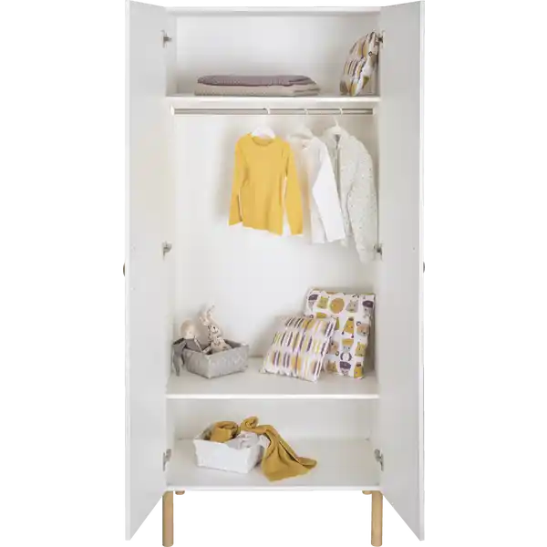 2-türigiger Schrank, Melody White