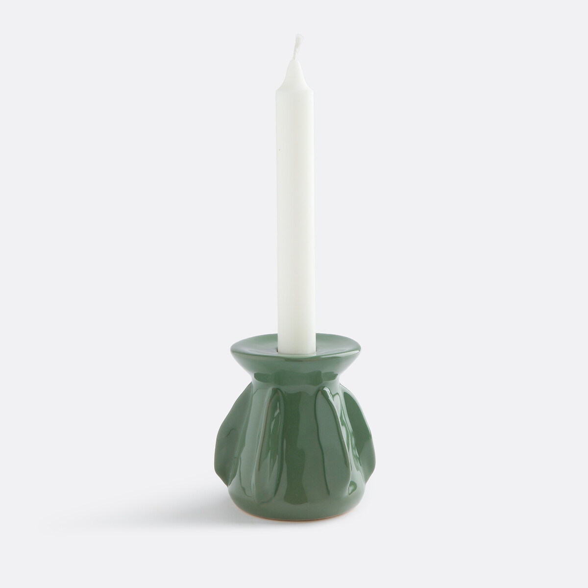 LA REDOUTE INTERIEURS<br>Castiçal de cerâmica Alt.9,5 cm Ilia