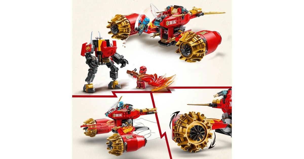 LEGONinjago - Kai's mechastormvoertuig Constructiespeelgoed  (71830)
