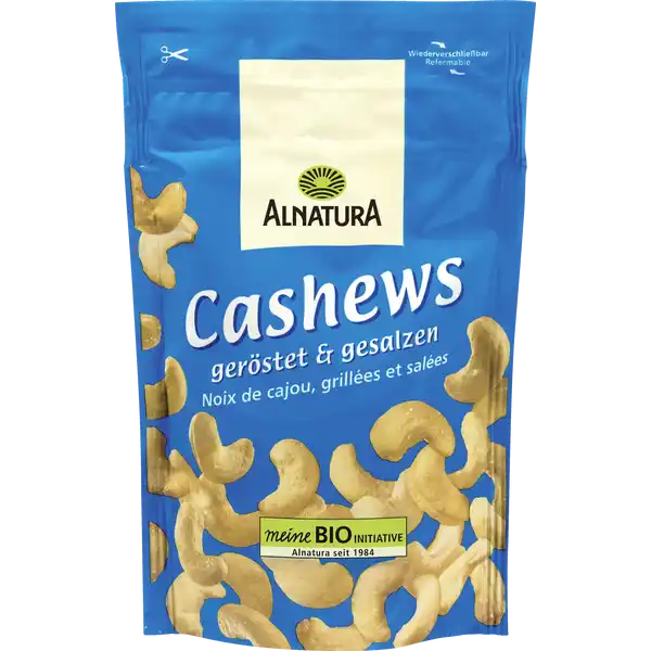 Bio Cashews geröstet & gesalzen