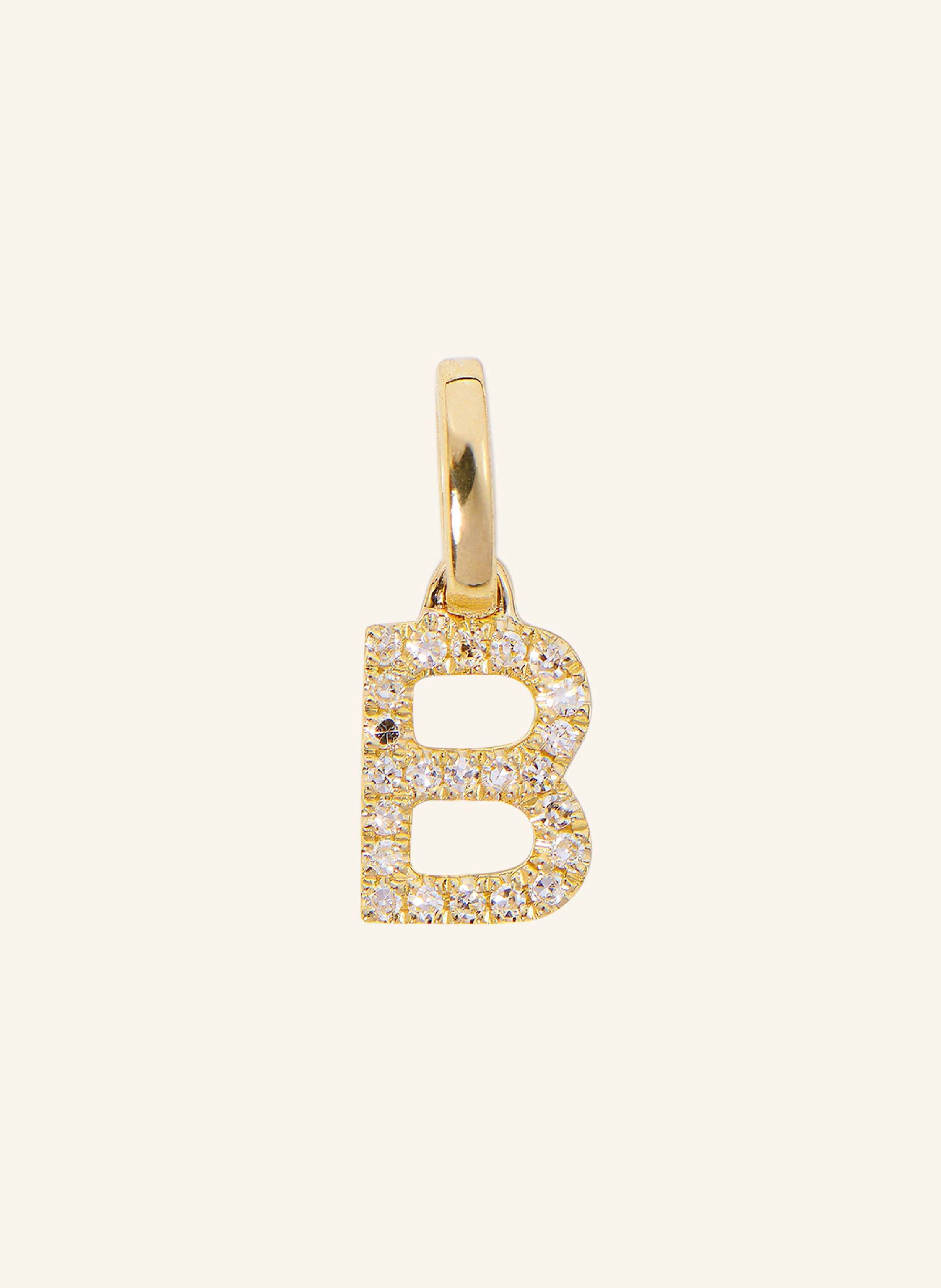 JUULS & KARATS B Buchstabe CHARM 00B by GLAMBOU