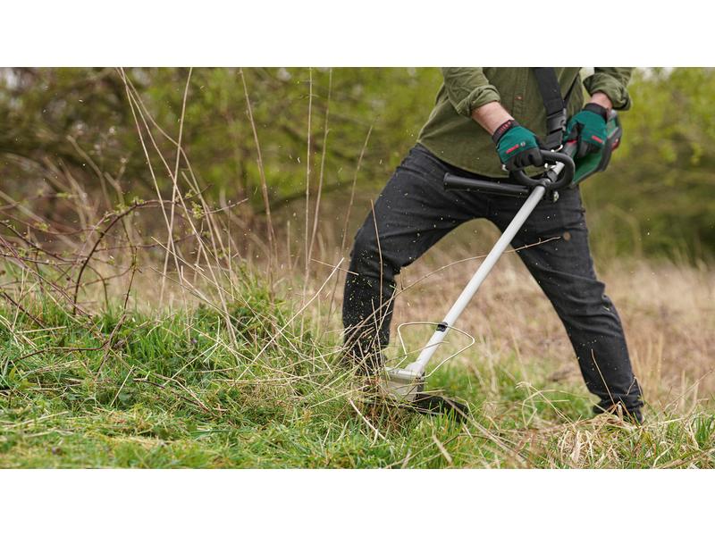 Bosch Akku-Rasentrimmer AdvancedBrushCut, Baretool, 36 V-23 Rasentrimmer ohne Akku mit bürstenlosem Motor für den Hausgebrauch