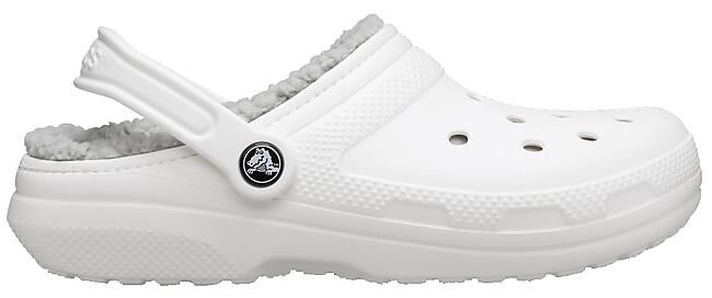 CROCS - CHAUSSON DE CHALET CLASSIC LINED CLOG WHITE