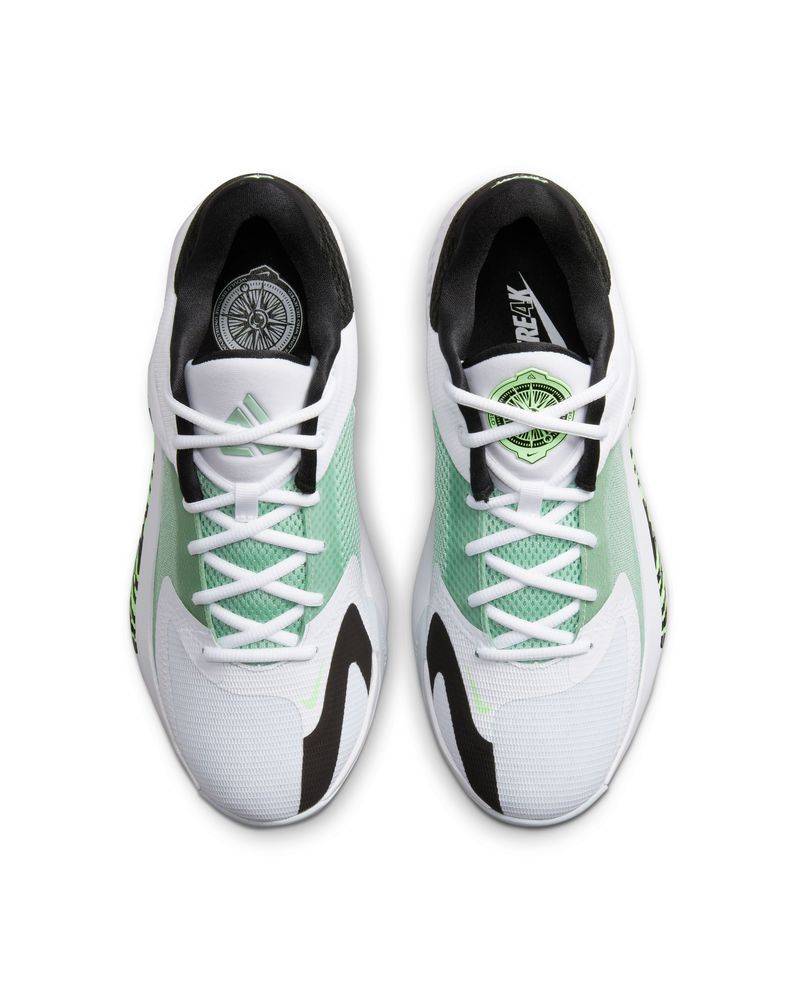 Chaussures de basket Nike Zoom Freak 4 Blanc pour homme
