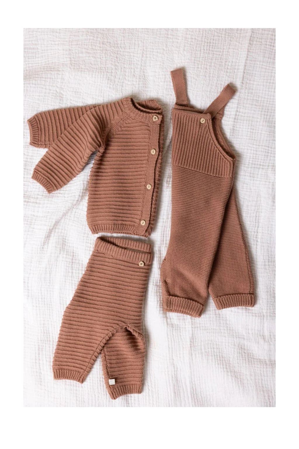 Petite Maison regular babybroek bruin