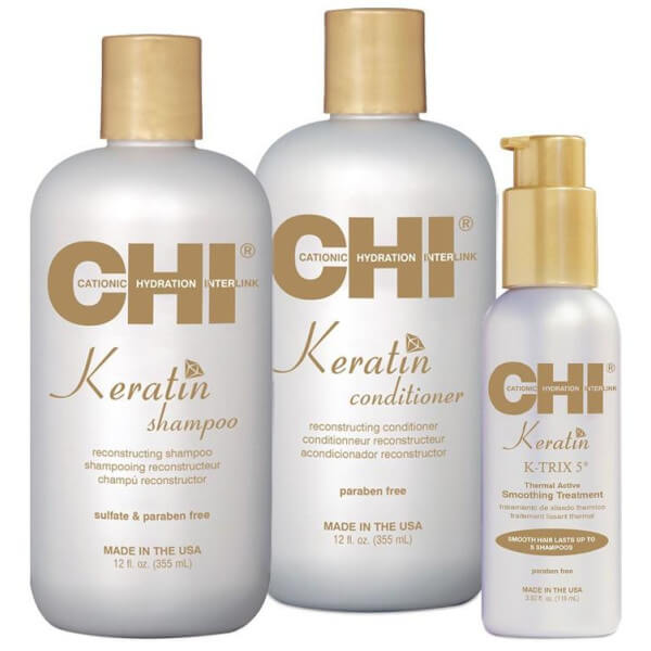 Trio lissant Keratin CHI 355ML