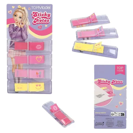 Depesche TOPModel Sticky Notes, 1 Stück, 3-fach sortiert