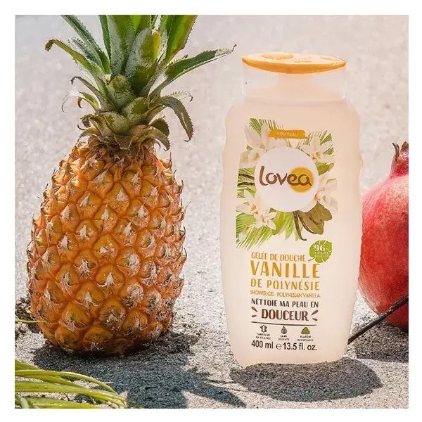 Lovea - Geleia de Banho - Baunilha Polinésia - pH Neutro 400ml