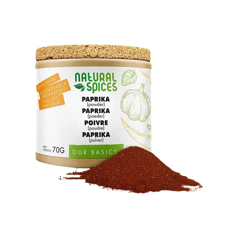 Natural Spices Paprika poeder 70 gram