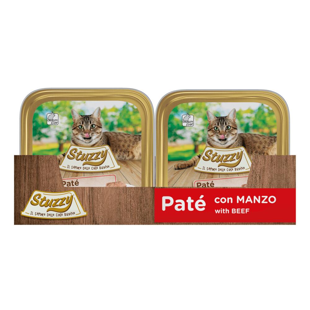 32x Stuzzy Kattenvoer Paté Rund100 gr