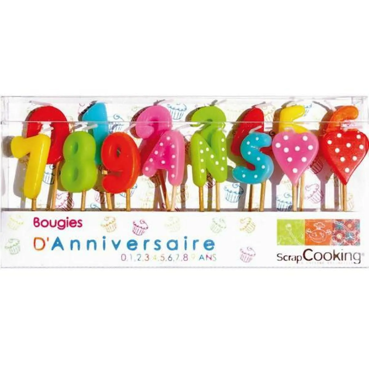 ScrapCooking Bougies d'Anniversaire