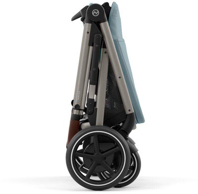 Cybex e-GAZELLE S Sportsvogn, Stormy Blue/Taupe