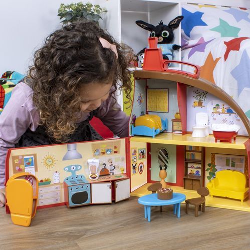 Bing - Bing's Huis - Speelset - Inklapbaar - Inclusief Figuren