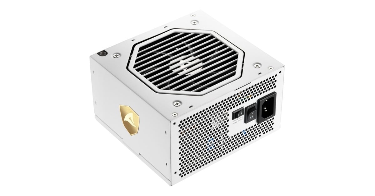 SharkoonRebel P20 1200 White modulaire 1200 watt voeding   (Wit, 1x 12V-2x6, 4x PCIe)