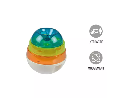 Jouet intéractif en plastique distributeur de friandises 
