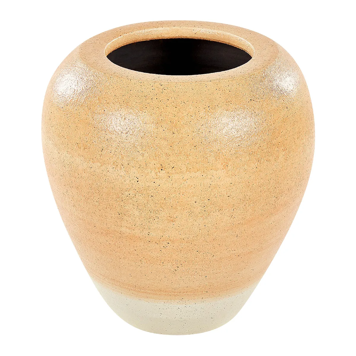 Beliani Vase décoratif SKIONE Marron clair