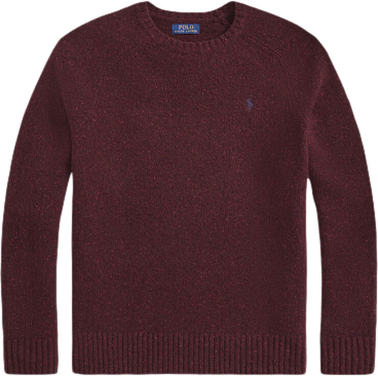 Polo Ralph Lauren DONEGAL WOOL BLEND-LSL-PLO Aged wine donegal