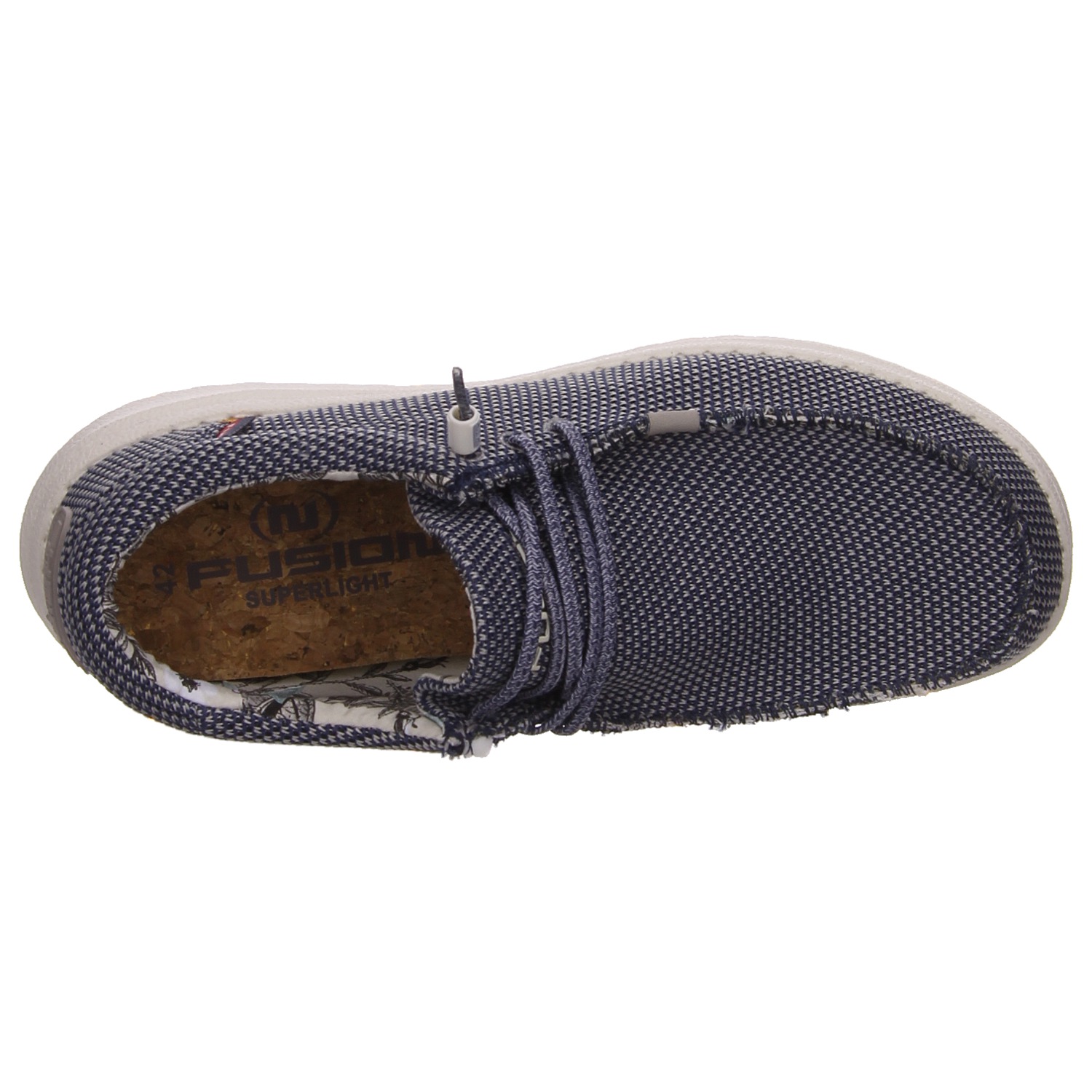 Fusion Slipper blau blau