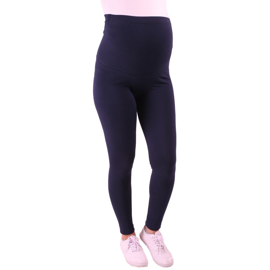 M.M.C. Umstandsleggings Komfortabel Dunkelblau