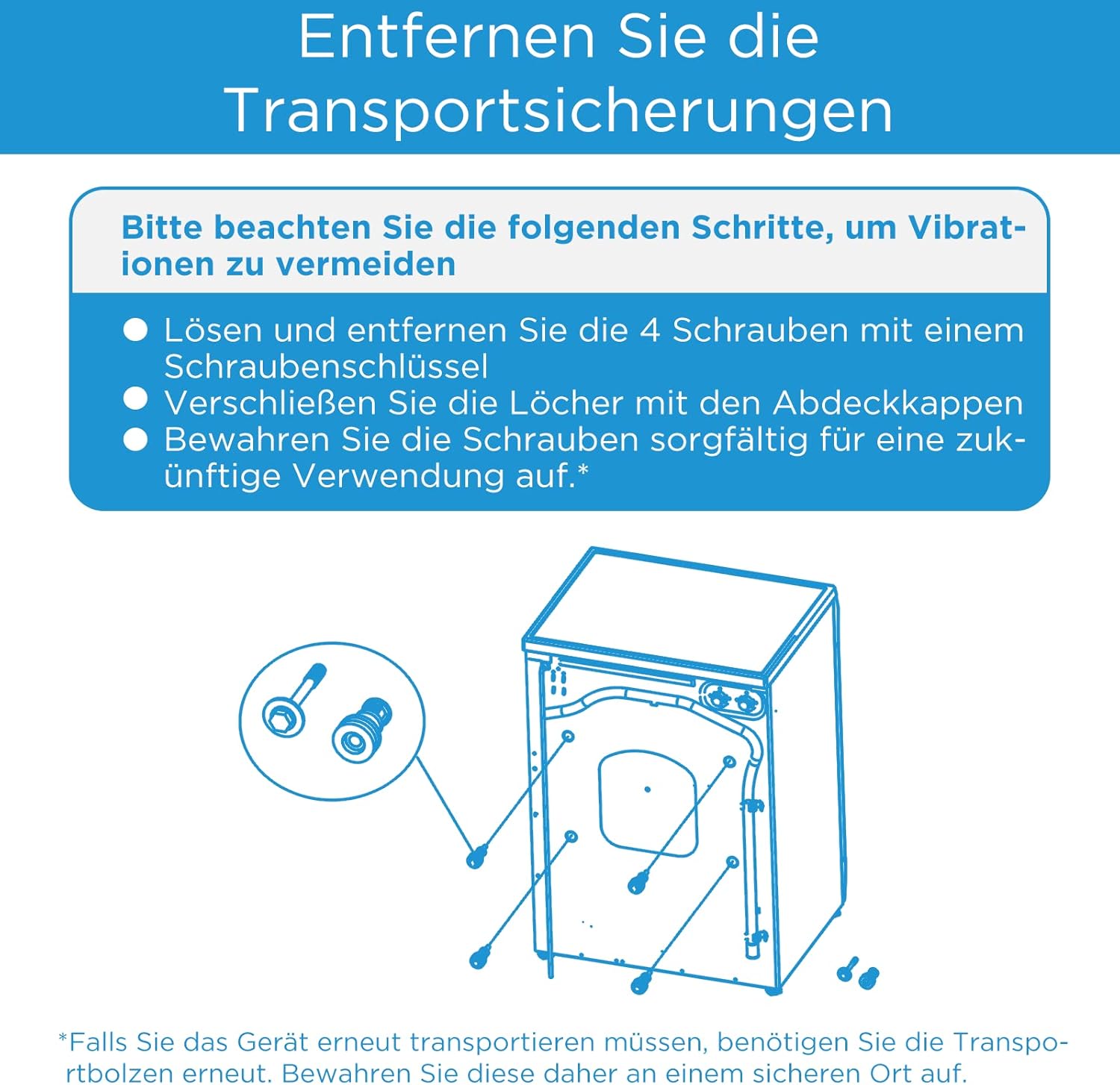 Midea MF200W80WB-14AS Waschmaschine / 8KG / nur 48 cm tief/Energieeffizienzklasse A/Steam Care/Nachlegefunktion / 1400 U/min/Turbo Wash/APP-Steuerung, AquaStop