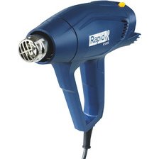 Rapid Pistolet à air chaud R1800, 1.800 watts, bleu